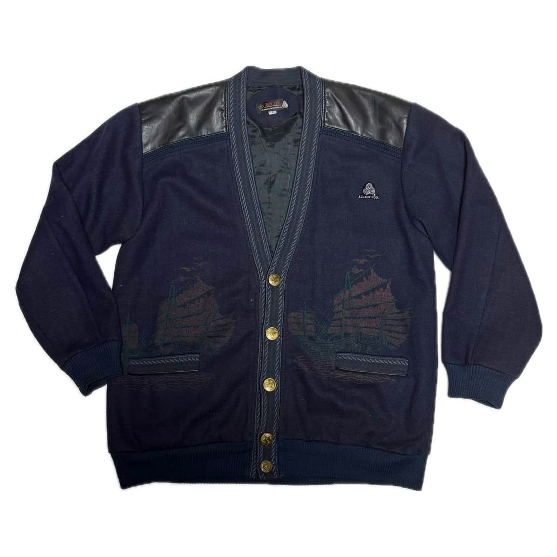 빈티지 코만도 울 가디건 상품이미지1