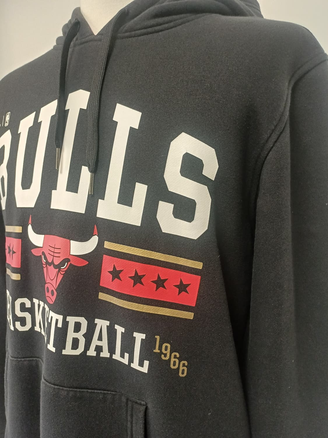 [L/100] 아디다스 x NBA 시카고 불스 워시드 기모 후드티 상품이미지6