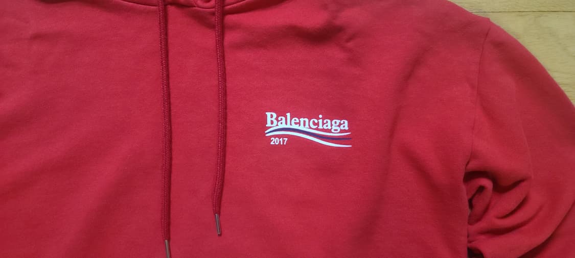 BALENCIAGA 발렌시아가 2017 웨이브 후디 100주년 에디션 상품이미지4