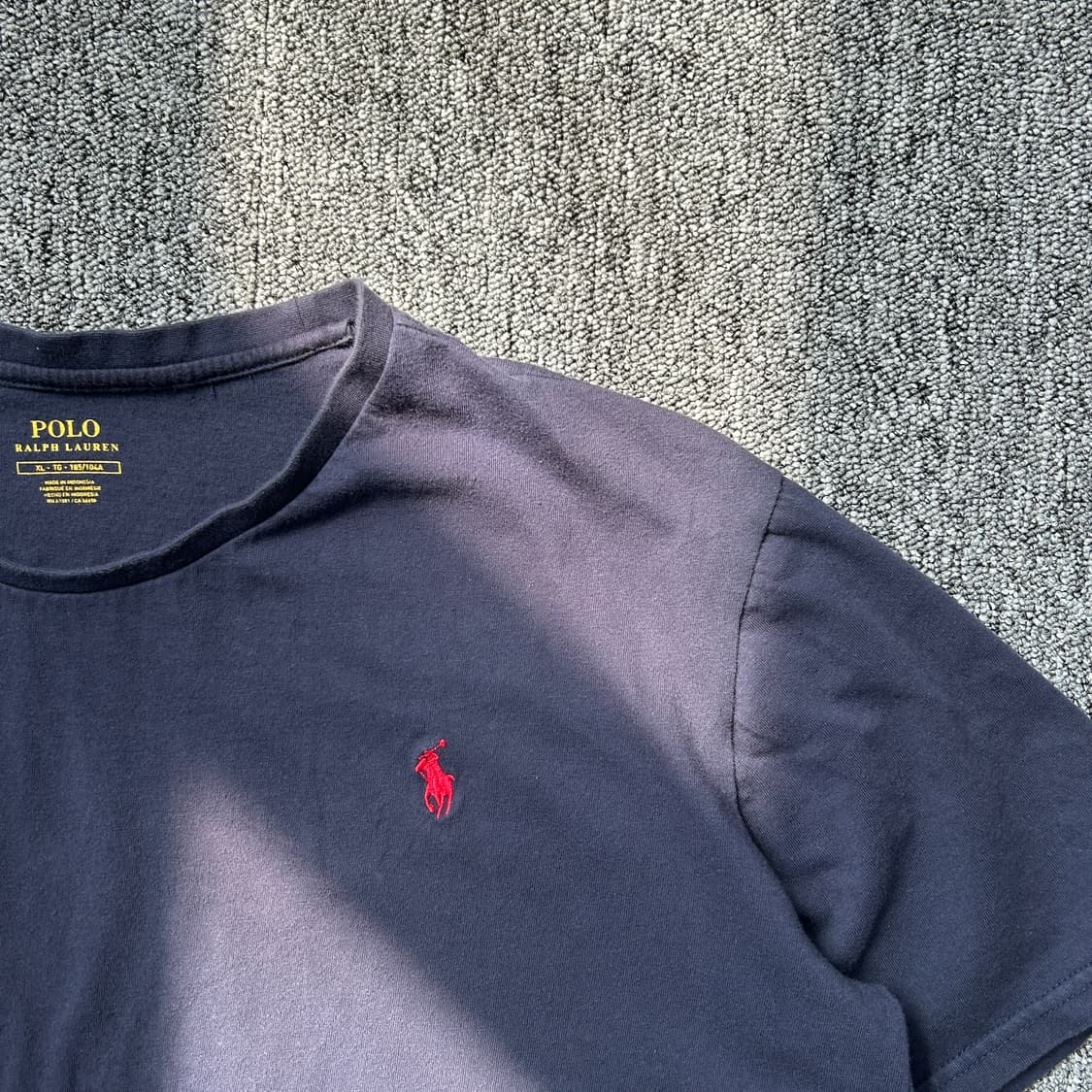 폴로 랄프로렌 네이비 포니 로고 반팔 상품이미지2