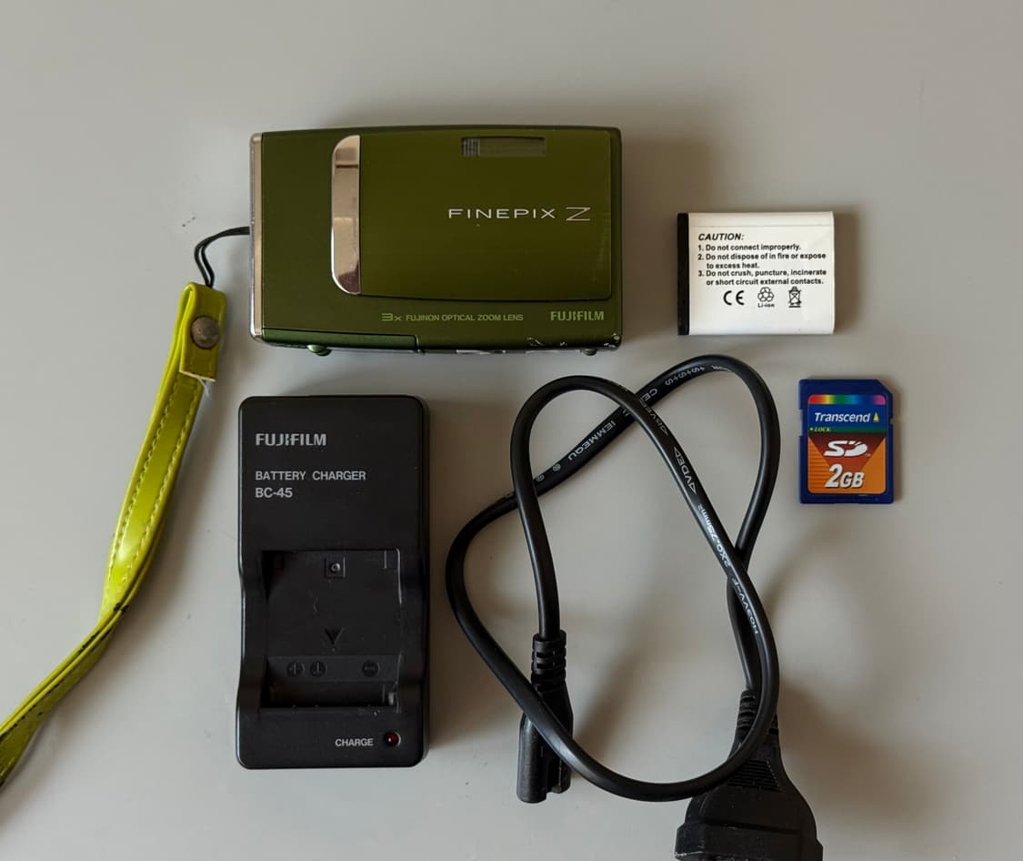 [즉시사용] 후지필름 Fujifilm Z10 fd 올리브그린 디카 카메라 상품이미지10