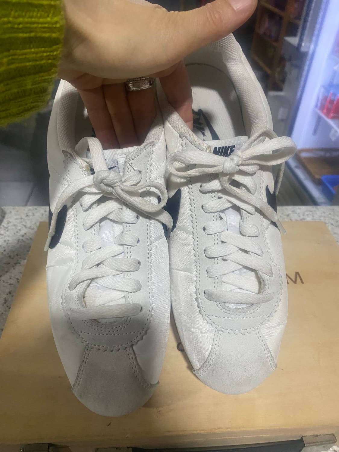 나이키 코르테즈 흰검 260 상품이미지4