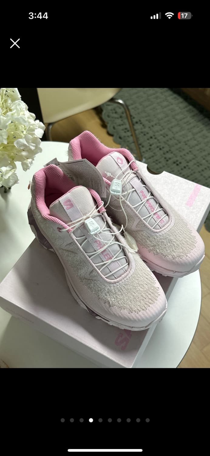 살로몬x필레오 XT-SP1 크래들 핑크 프리즘 핑크 230 새상품 상품이미지3