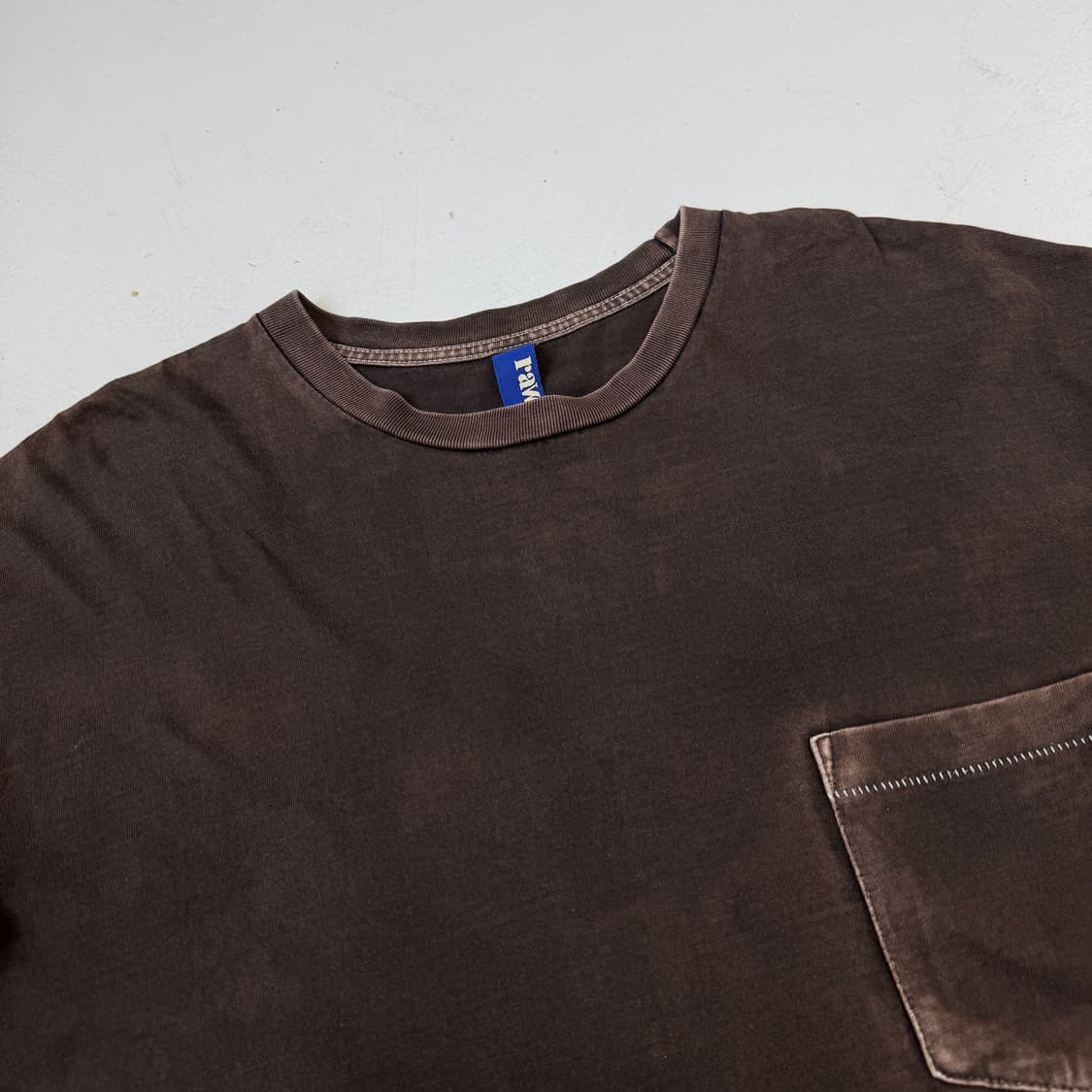 블라인드파일즈 에센스룸 raw 포켓 빈티지 페이딩 롱슬리브 상품이미지3