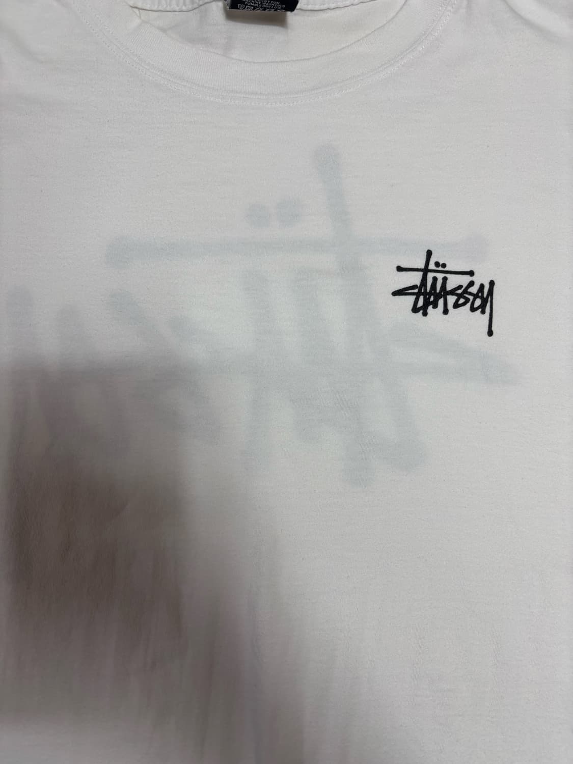 스투시 반팔 화이트 상품이미지1