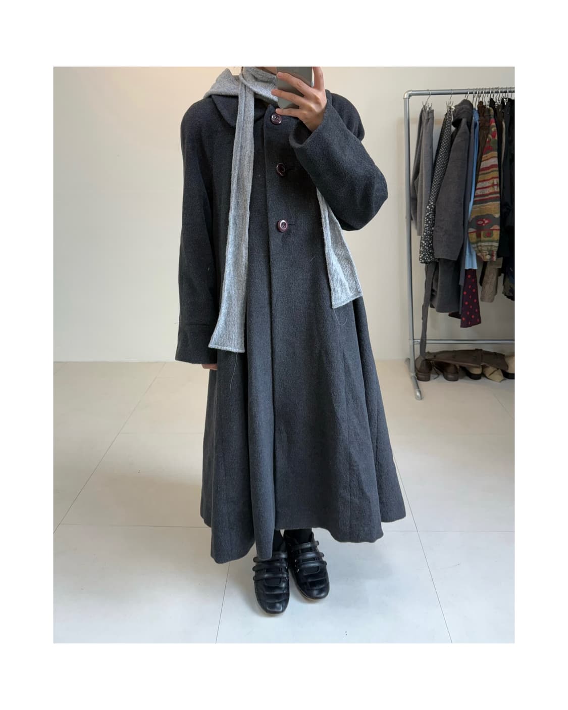 빈티지 울 코트 상품이미지1