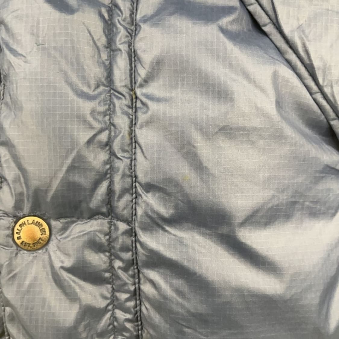 폴로 랄프로렌 쿠키와펜 립스탑 다운 패딩조끼 L C08985 상품이미지8