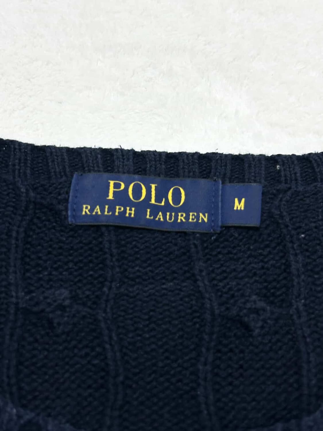 폴로 레드포니 네이비 케이블니트 상품이미지8
