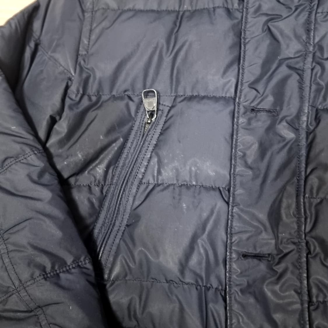 헨리코튼 네이비 후드 거위털 패딩 점퍼(100) 상품이미지2