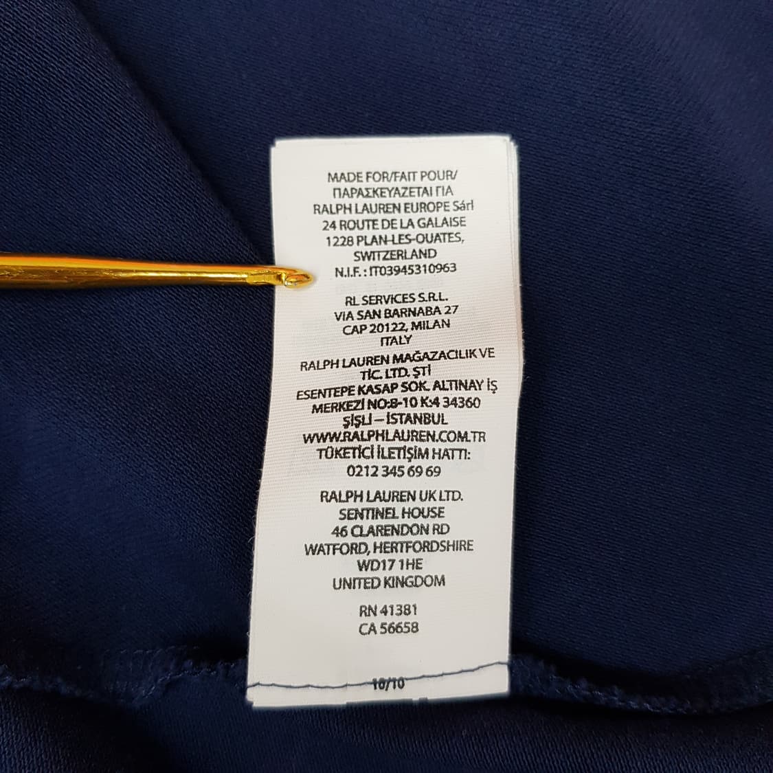 폴로 랄프로렌 피케 셔츠 원피스 s사이즈 상품이미지8