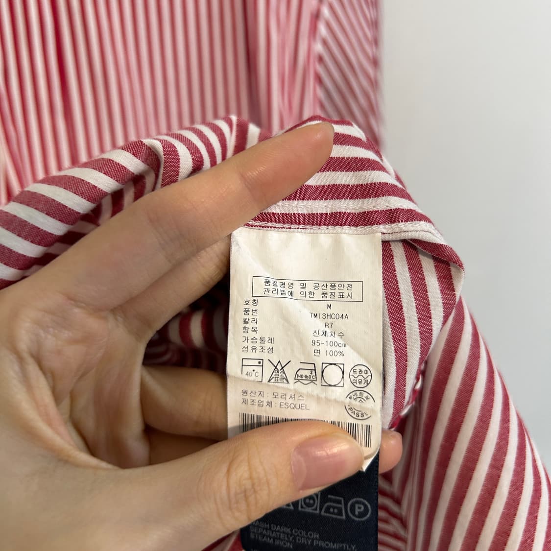 타미힐피거 남성 셔츠 남방 M 95-100 상품이미지4