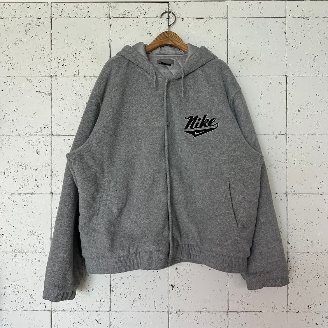 XXL 나이키 양털 후리스 누빔 점퍼 상품이미지1