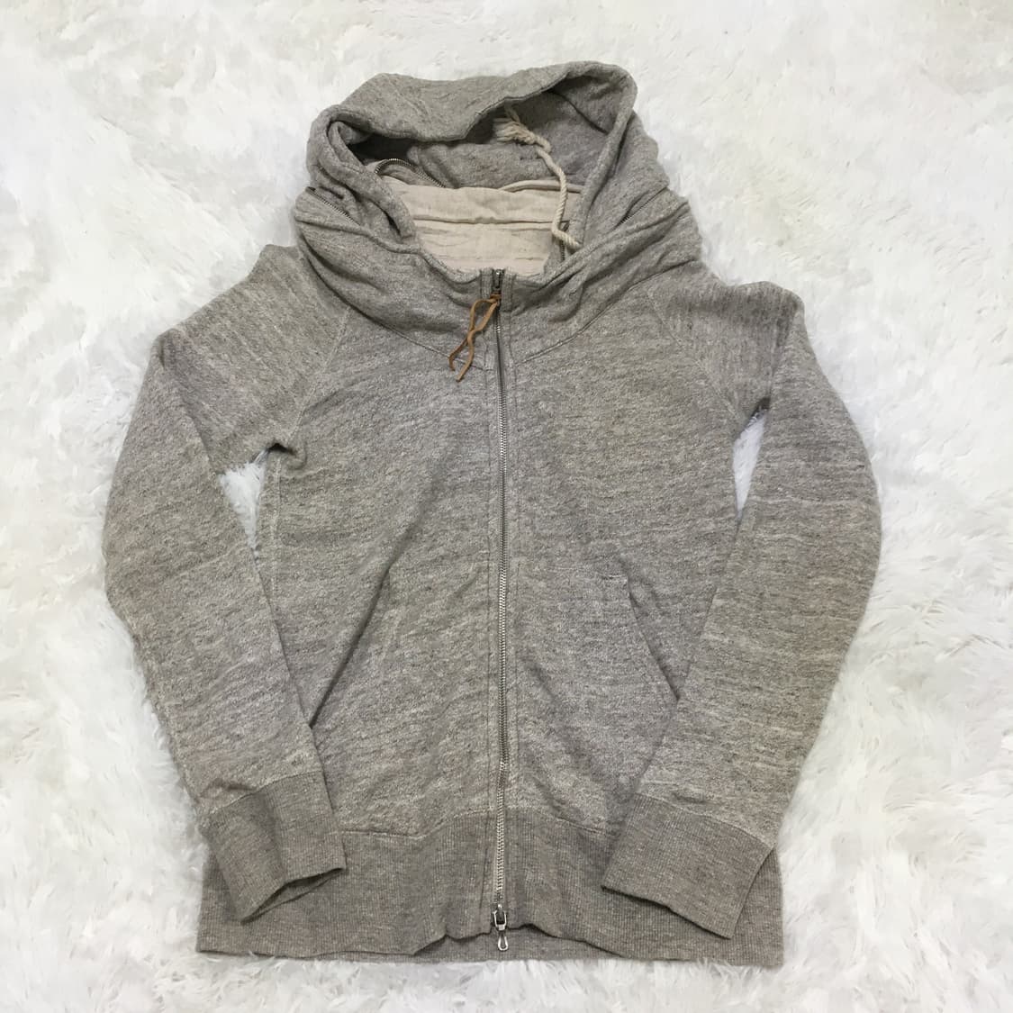 빈티지 멜란지 터틀넥 후드 y2k 스트릿 갸루 펑키 일본빈티지631 fa 상품이미지1