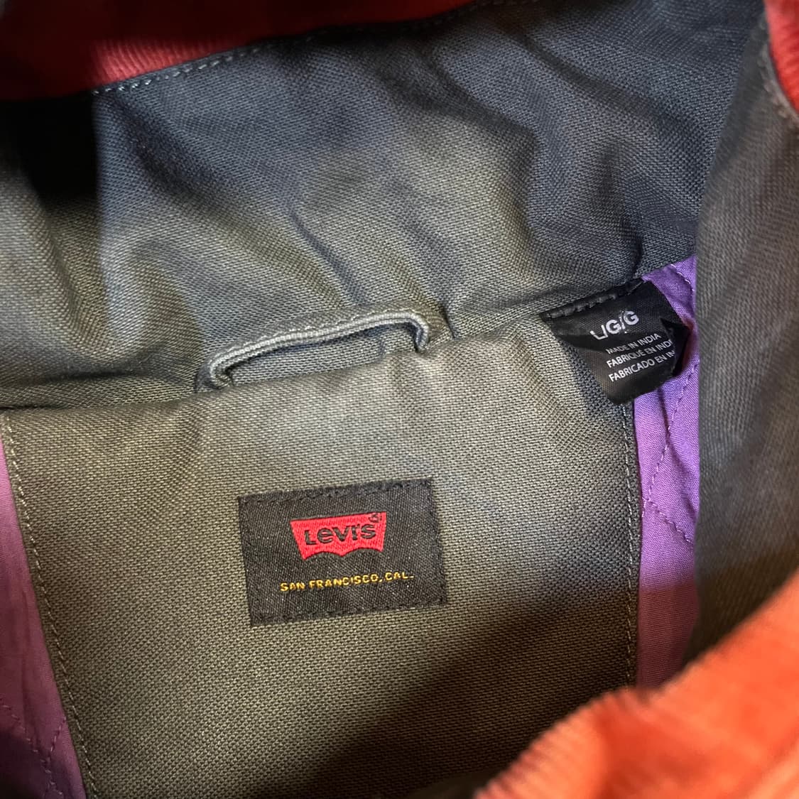 리바이스 올드스쿨 워크 아노락 상품이미지3