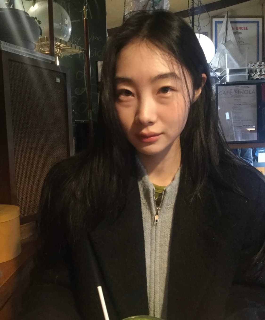 로우클래식 로클 알파카 니트 집업 상품이미지4