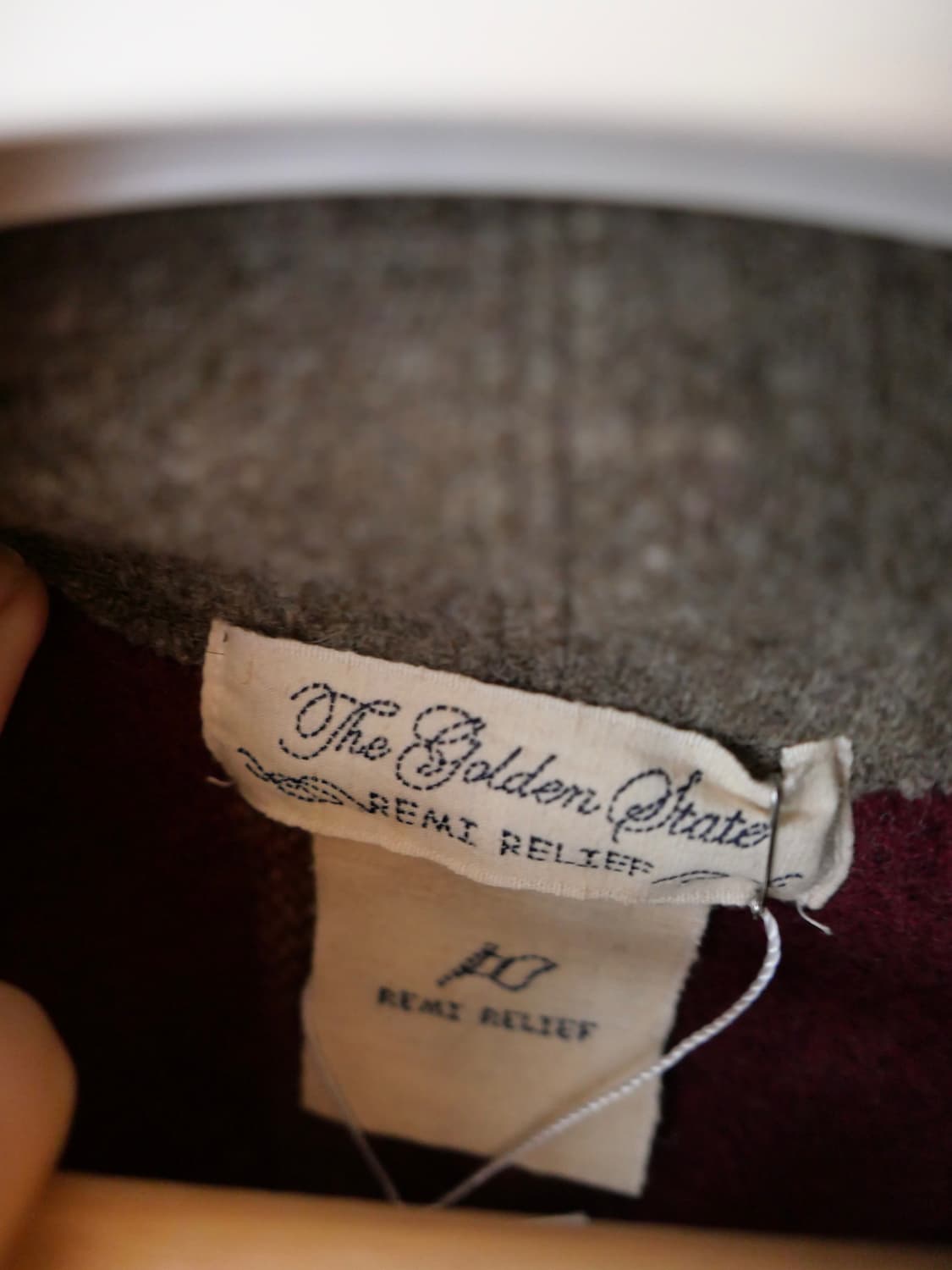  레미 릴리프 울 블렌드 가디건 상품이미지5