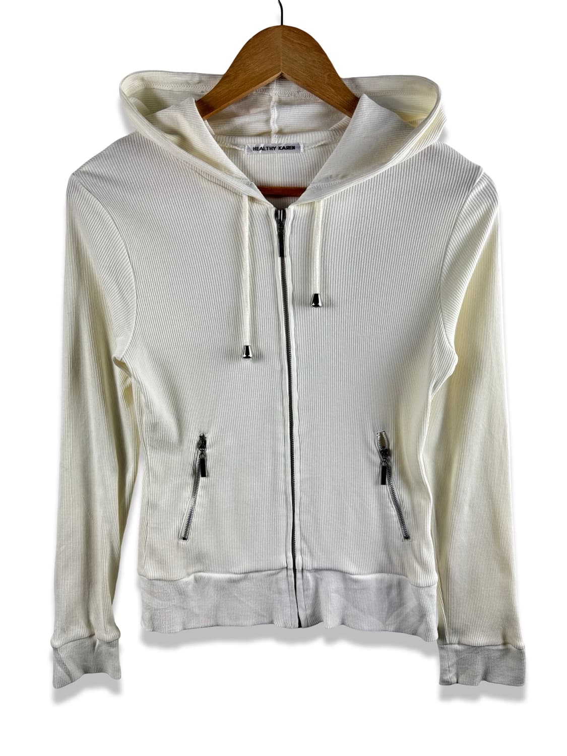 JPN Y2K 레터링 딱붙 후드집업2392 상품이미지2