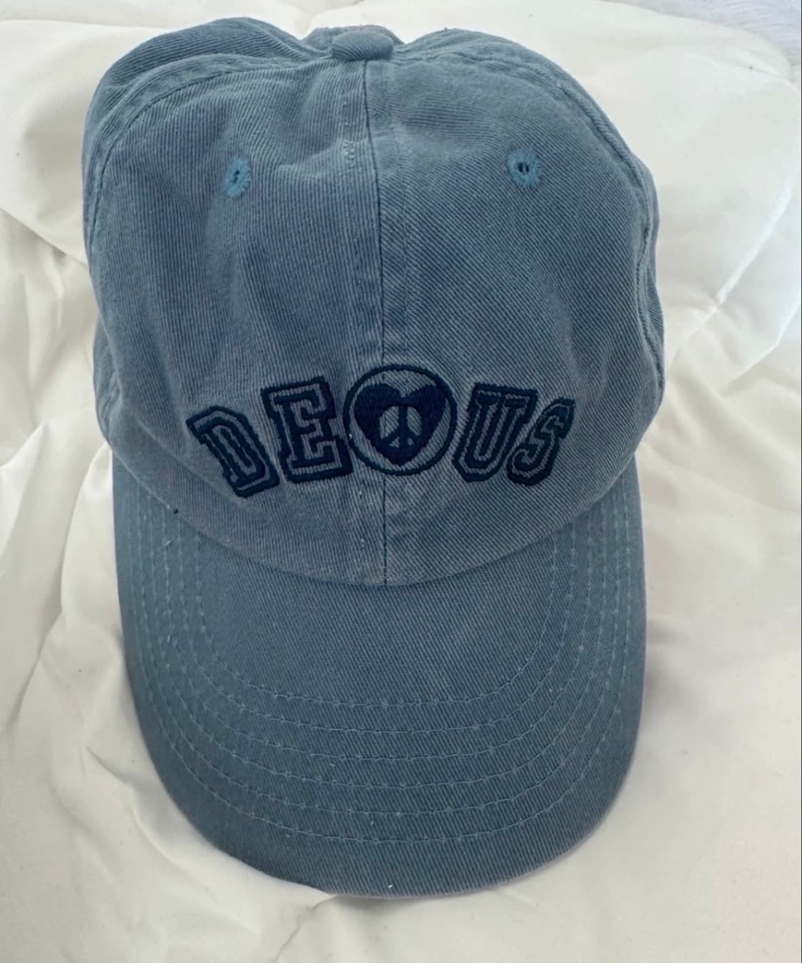 데우스 엑스마키나 볼캡 모자 블루 상품이미지1