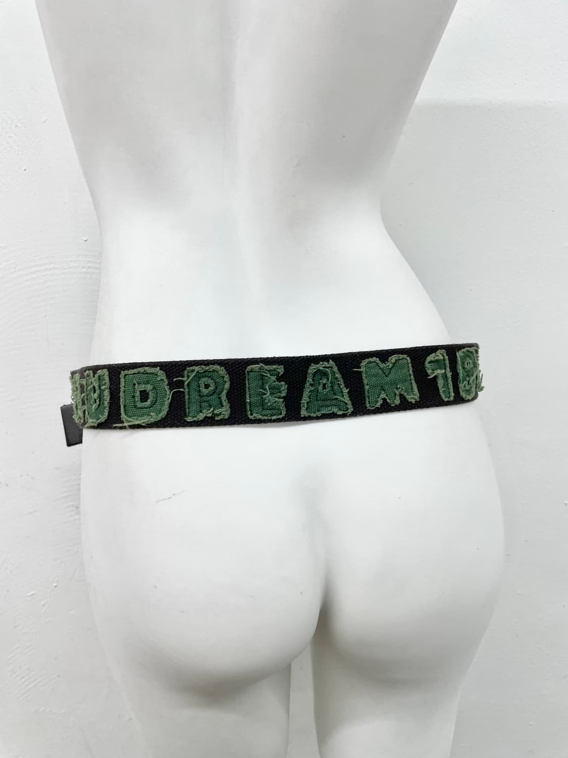 레터링 캔버스 버클 벨트 상품이미지4