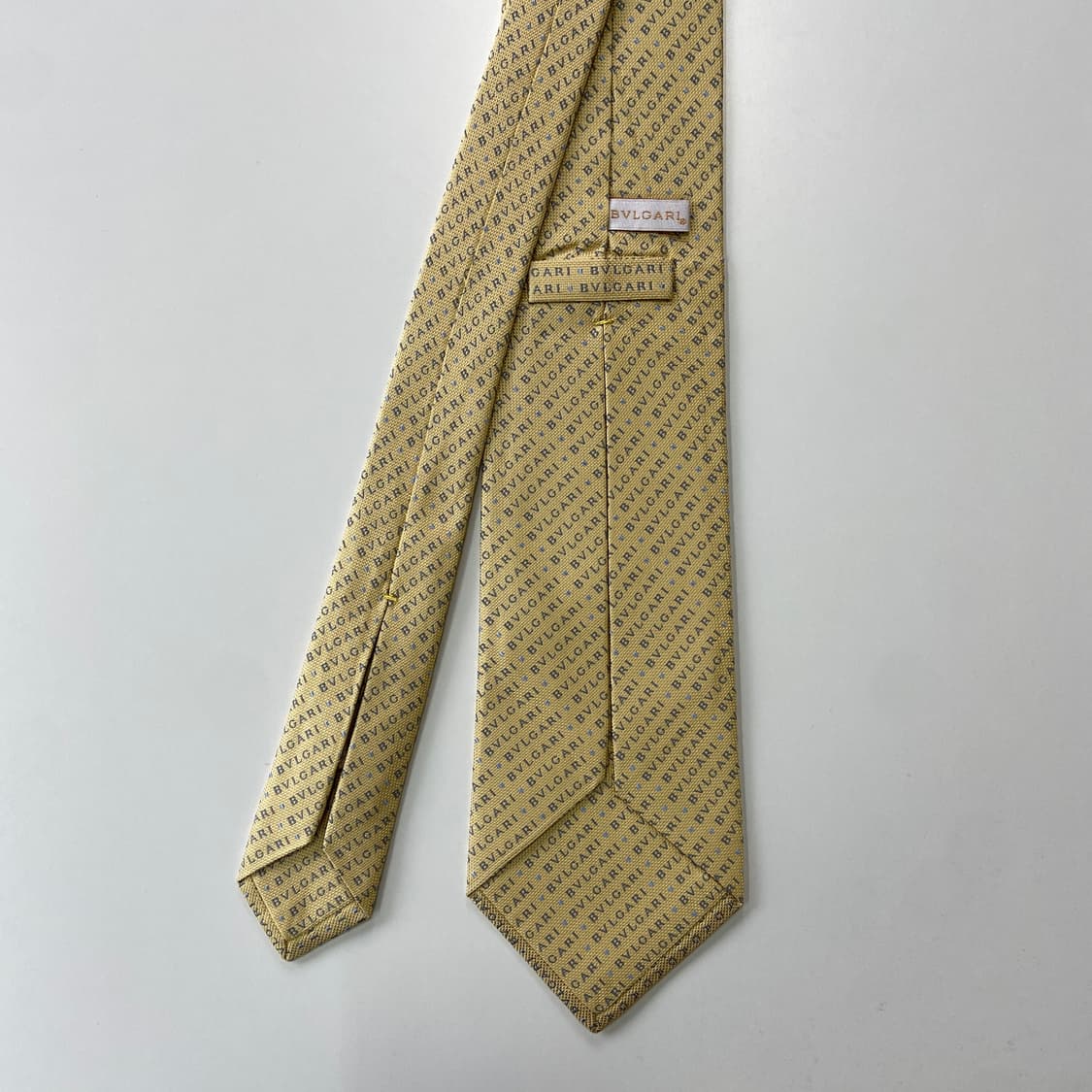 불가리(bvlgari) 영문 모노그램 정품 명품넥타이 상품이미지3