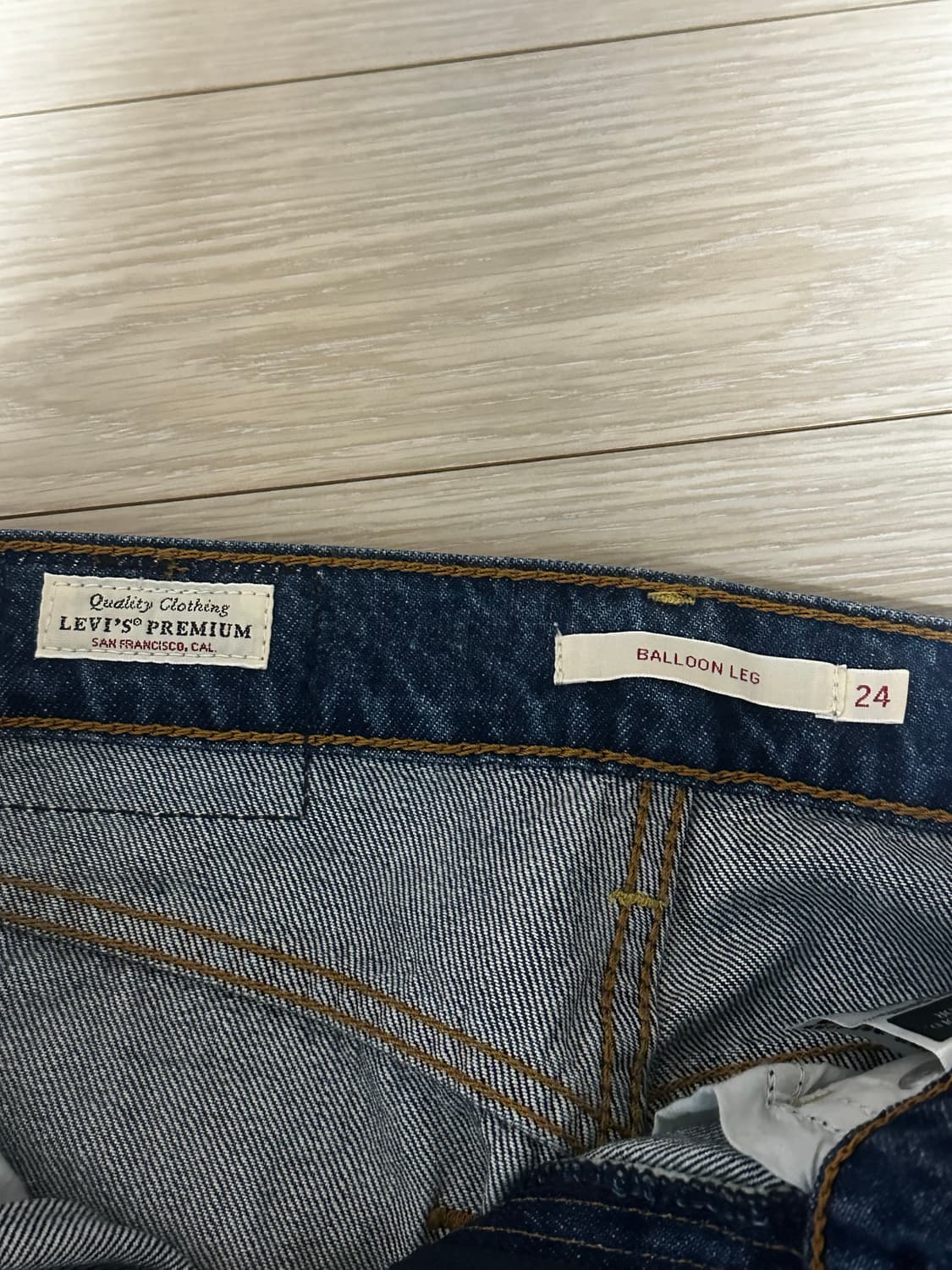 (W) LEVI STRAUSS & CO. 데님팬츠 상품이미지4