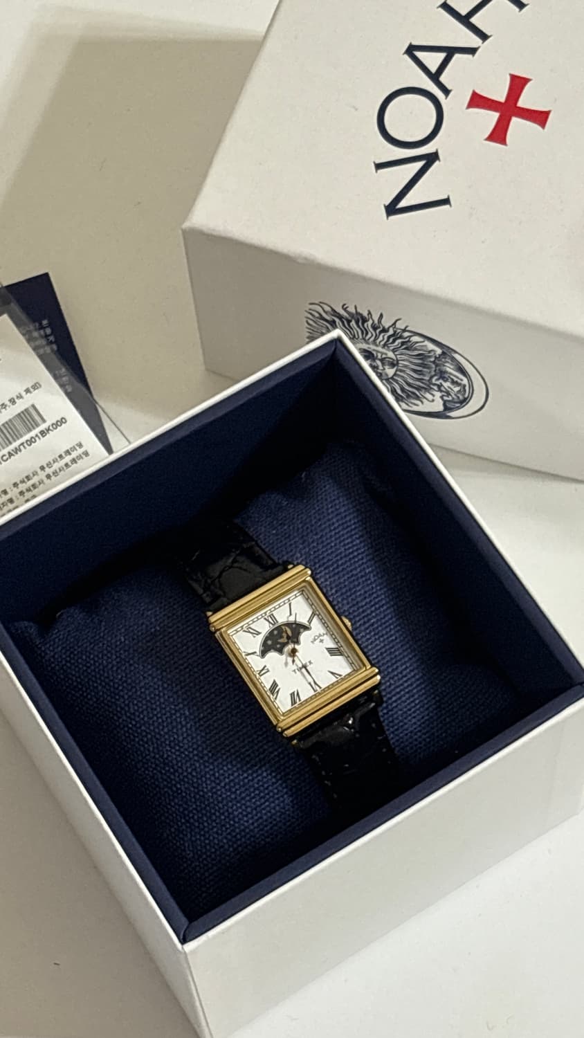 타이맥스 x 노아 썬 앤 문 워치 블랙 골드 상품이미지2