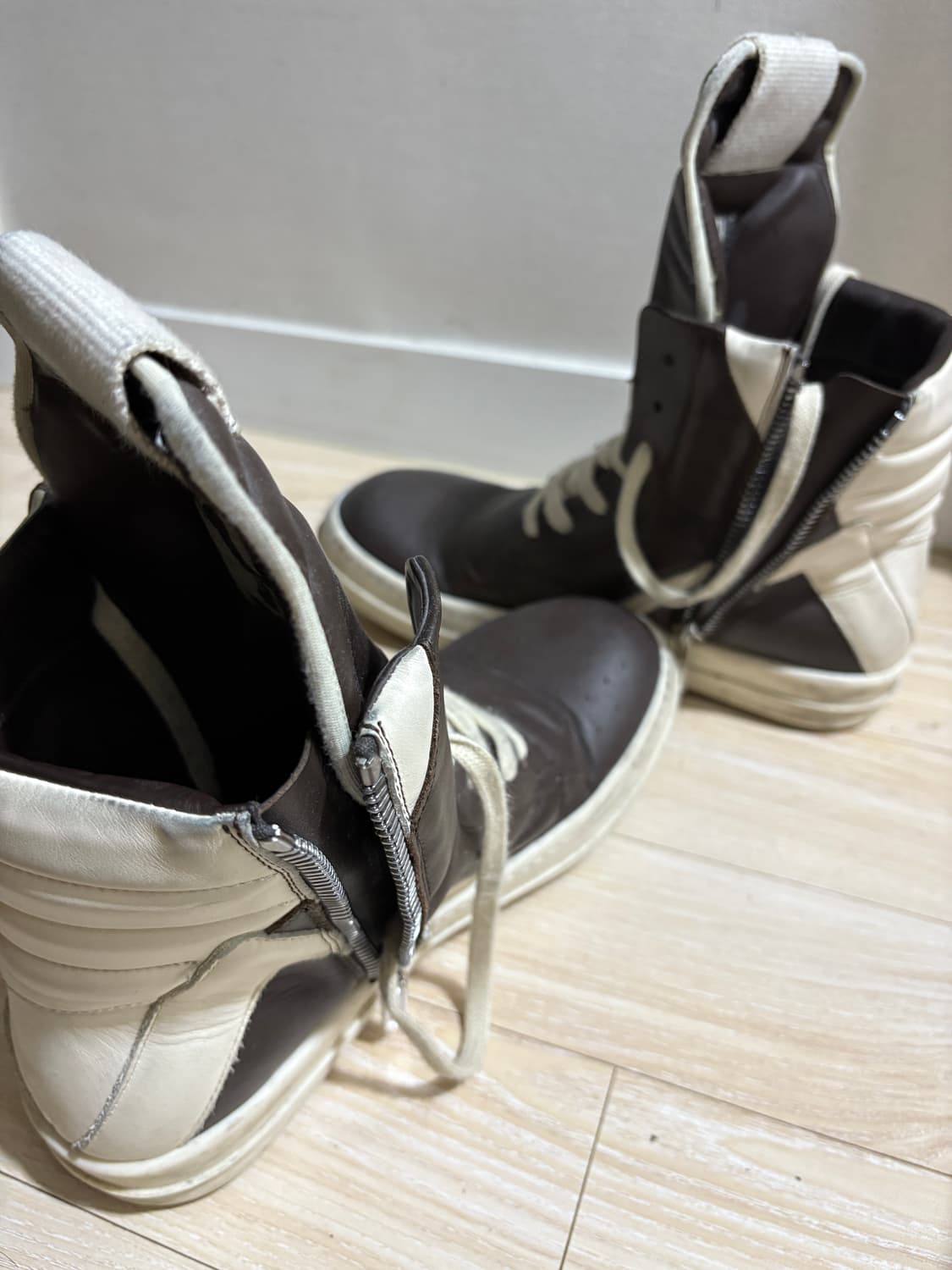 릭오웬스 지오바스켓 브라운 41 상품이미지3