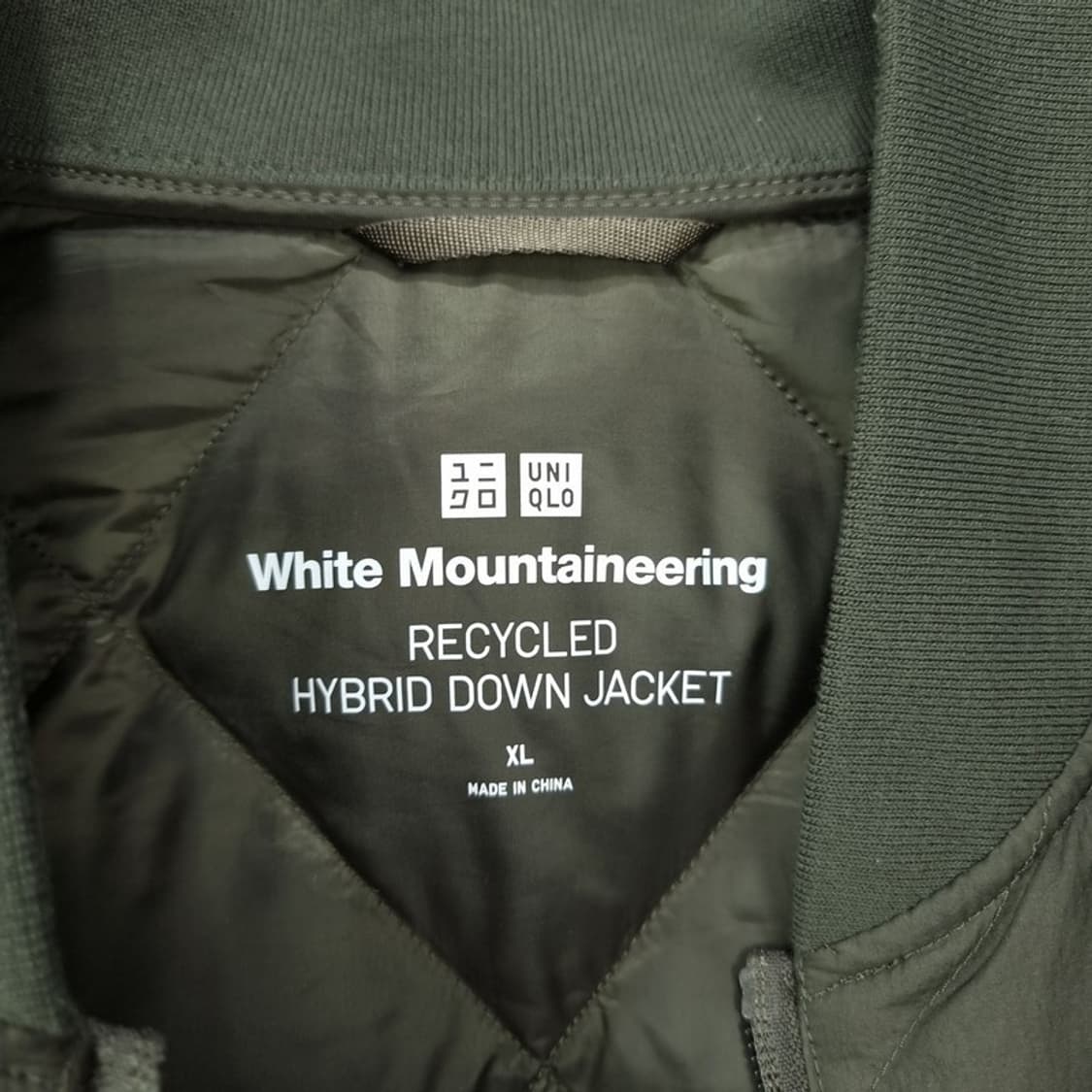 [유니클로 X 화이트마운티니어링] 퀼티드 봄버 자켓 M19164 상품이미지6