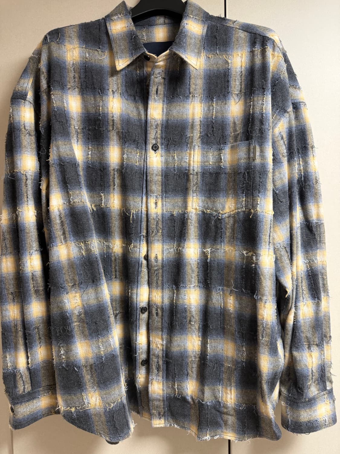 [50] 준지 그리드 체크셔츠 25fw 상품이미지1