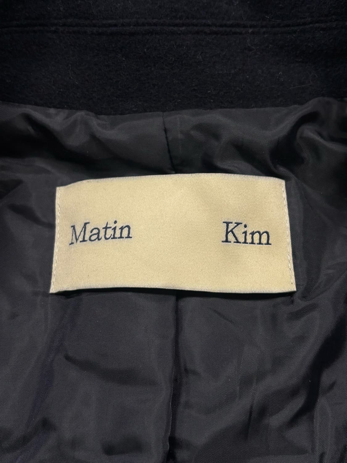 마뗑킴 울 피코트 상품이미지5