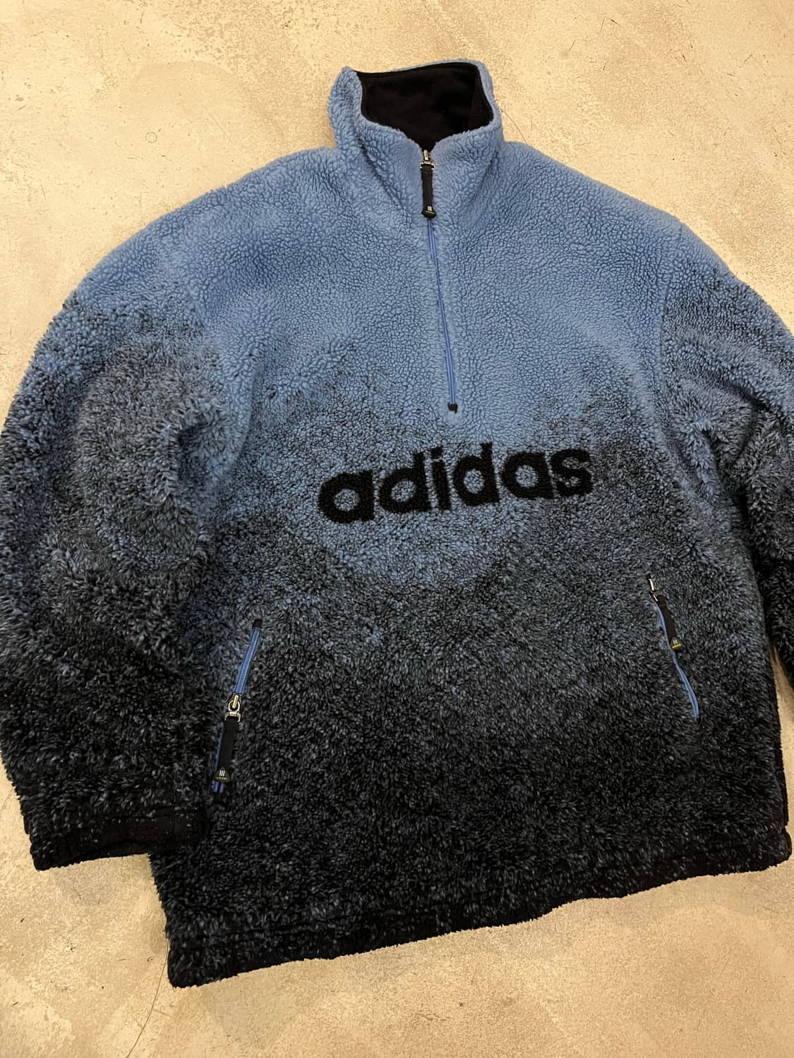 빈티지 90s 아디다스 헤비플리스 상품이미지1