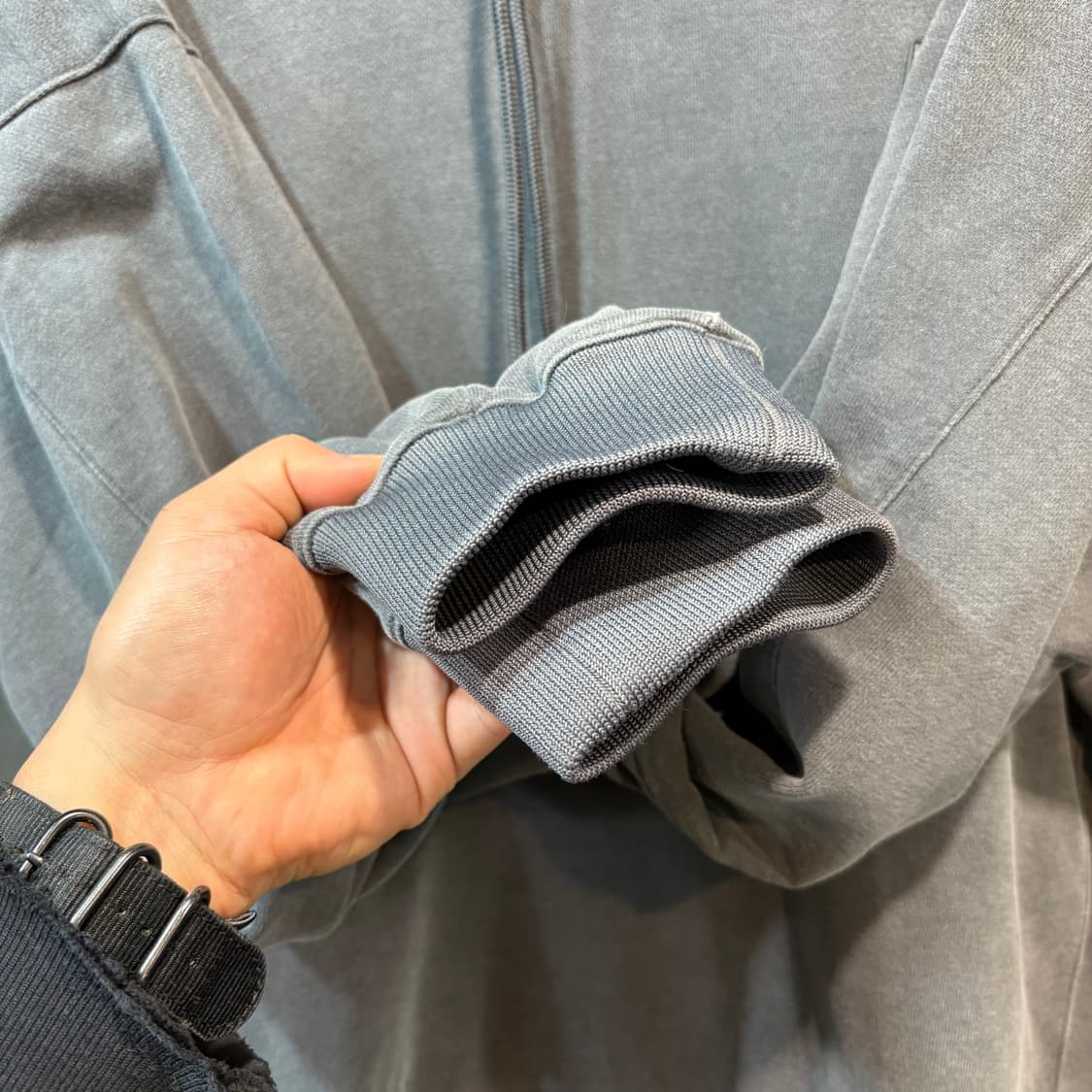 [50] SOLID HOMME 솔리드 옴므 피그먼트 후드티  상품이미지4