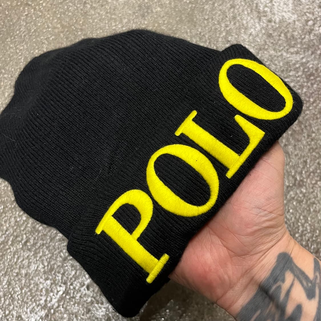 폴로 빅 로고 비니 상품이미지2