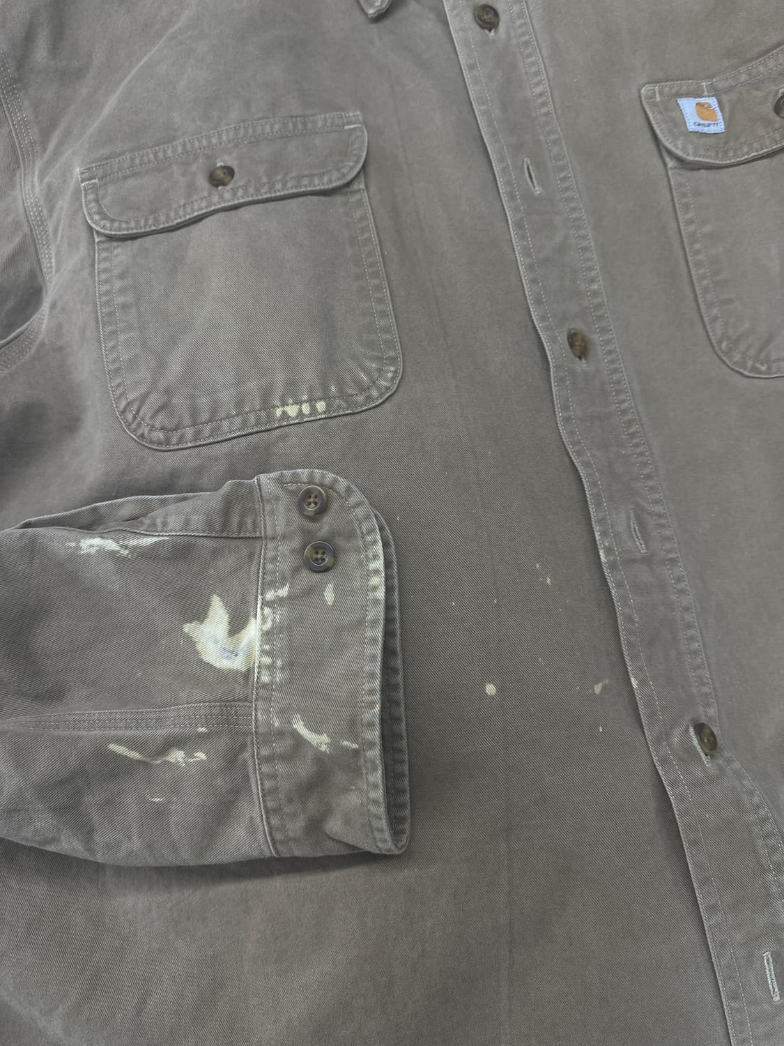 칼하트 셔츠 자켓 그라데이션 니트 레이어드 스커트 코디세트 상품이미지6