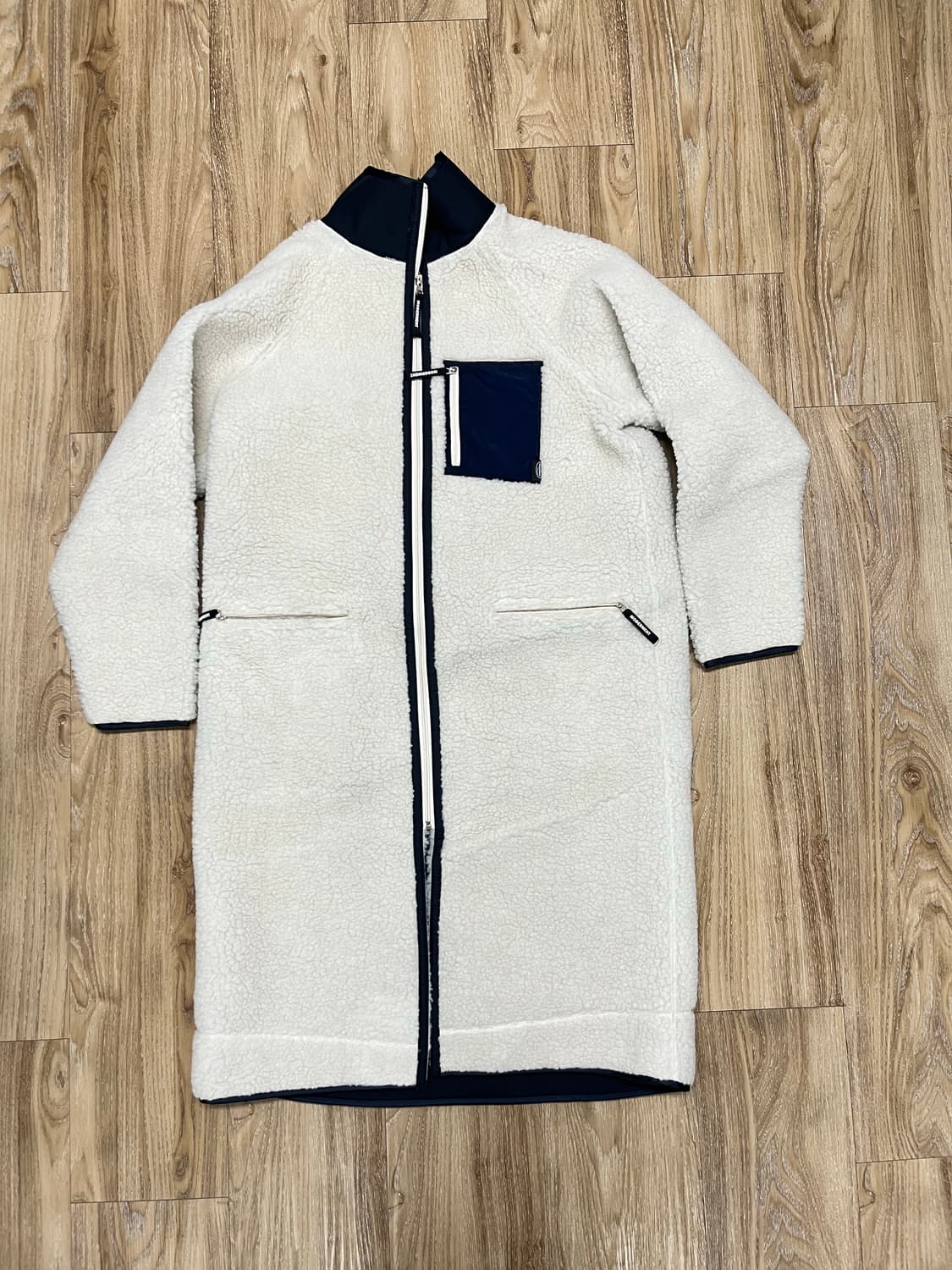 모더먼트 플리스 롱 점퍼 상품이미지1