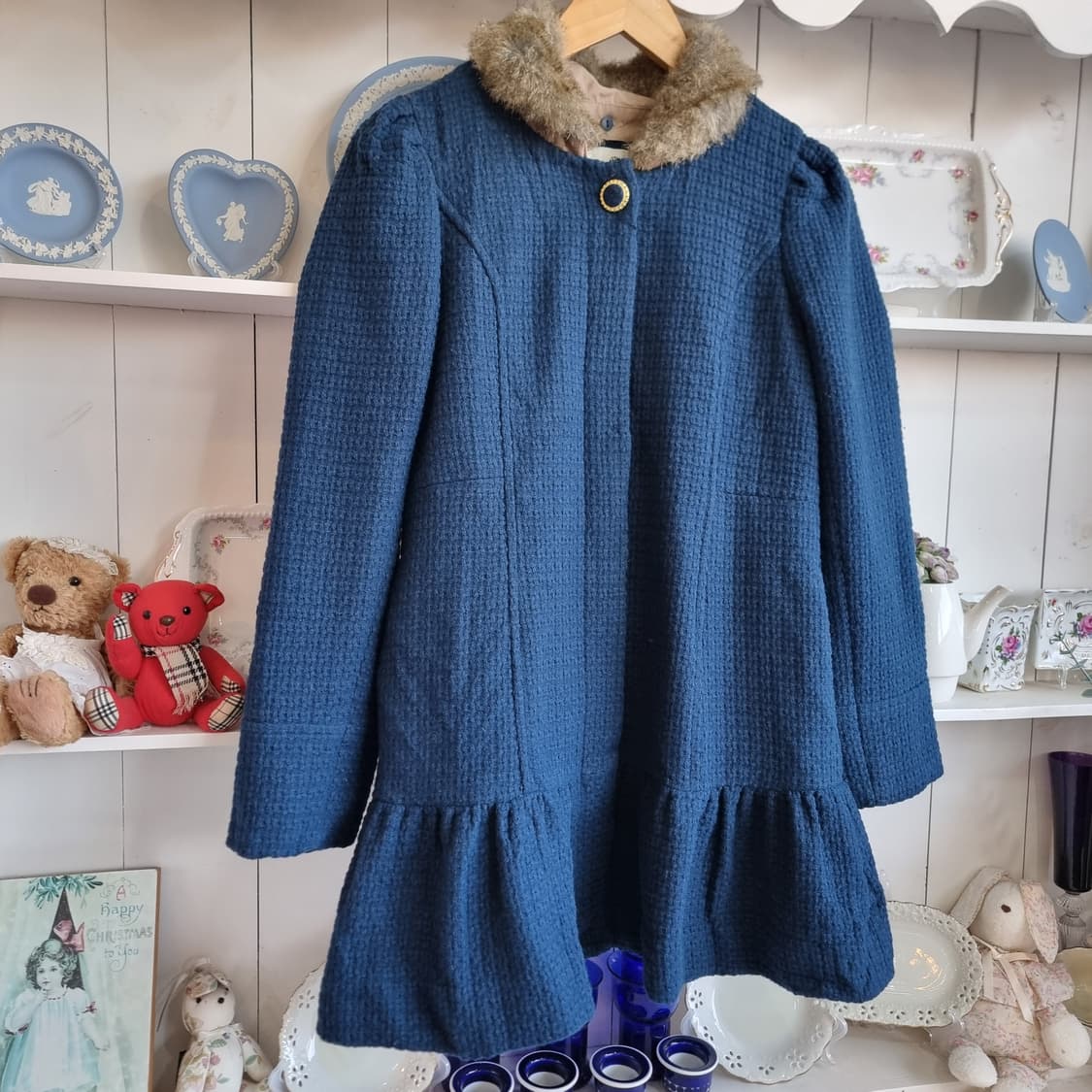 earth music&ecology(어스) 러플 코트 상품이미지3