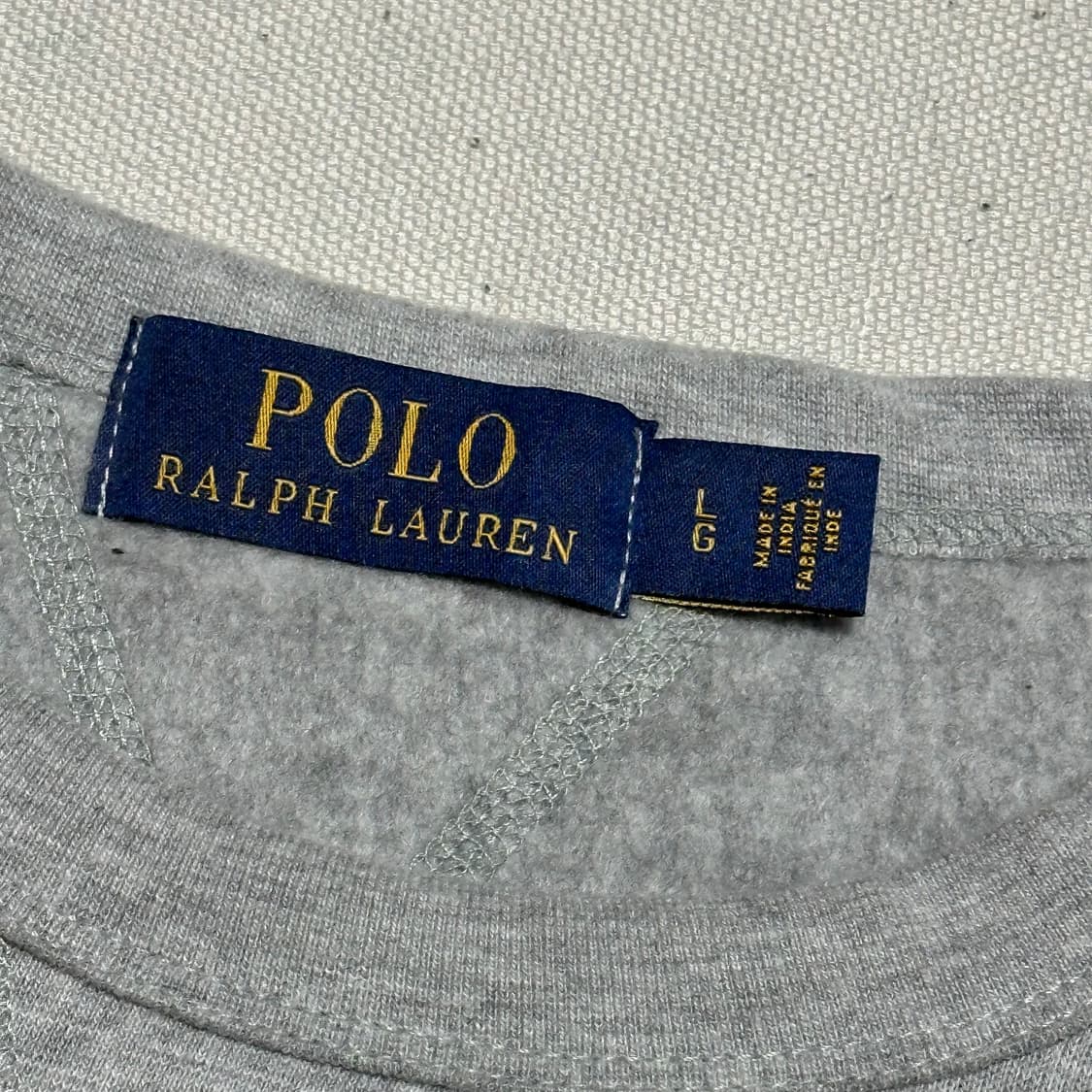 Polo Ralph Lauren 기모 그레이 맨투맨 상품이미지3