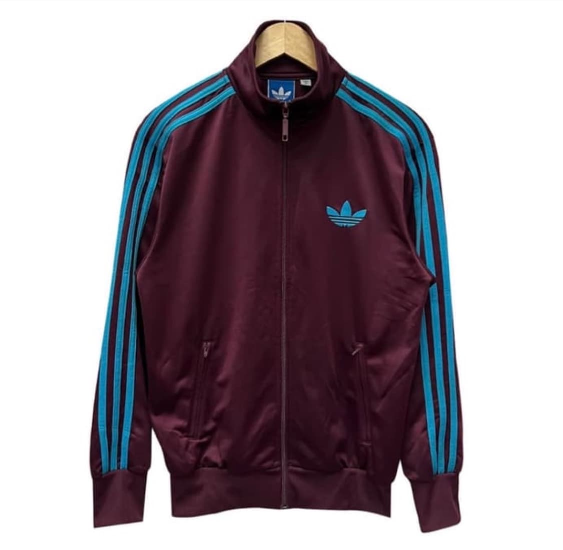 (S)대장급 아디다스 파이어버드 트랙져지 버건디 상품이미지1