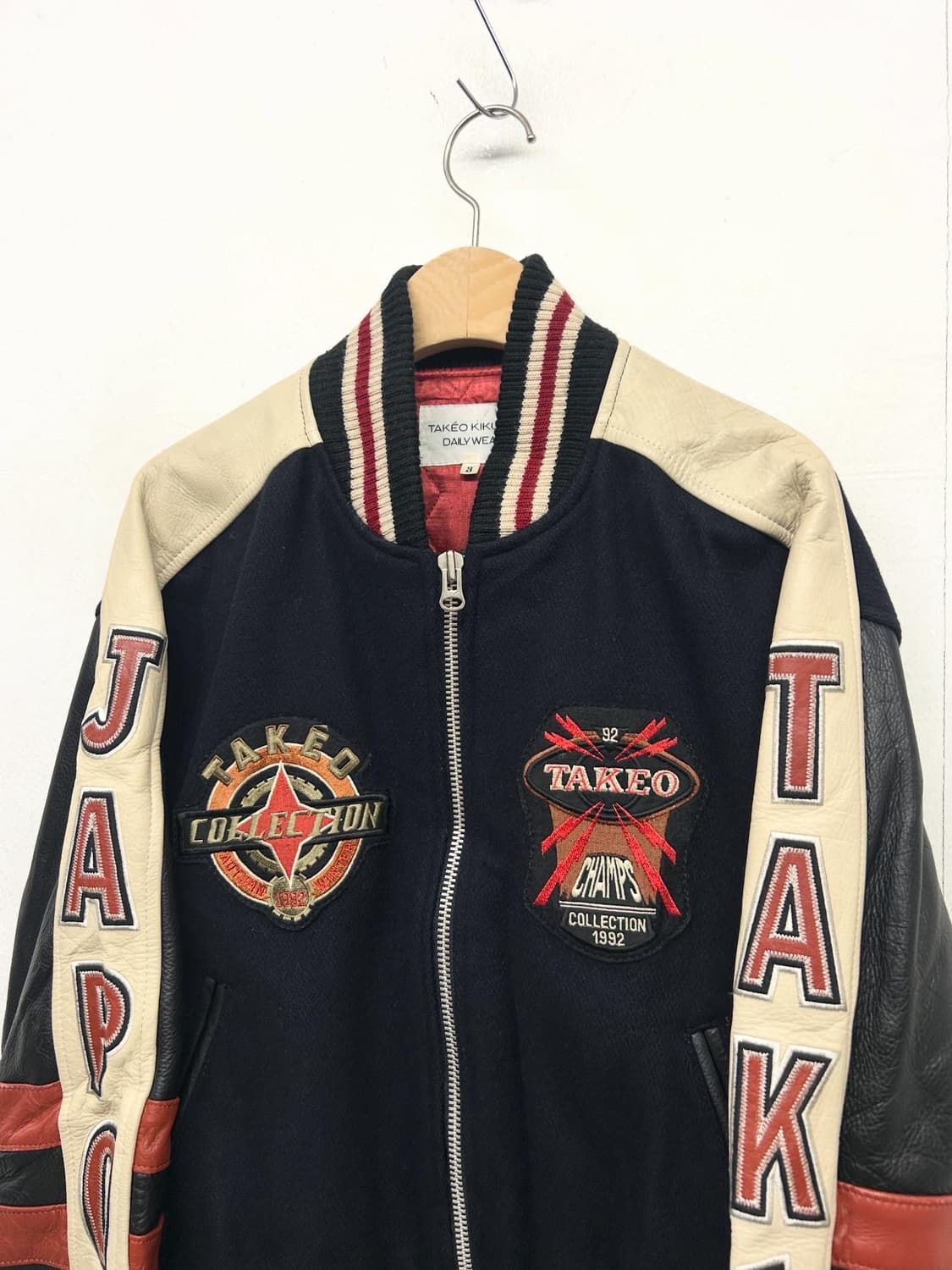 타케오 키쿠치 1992 컬렉션 바시티자켓 상품이미지2