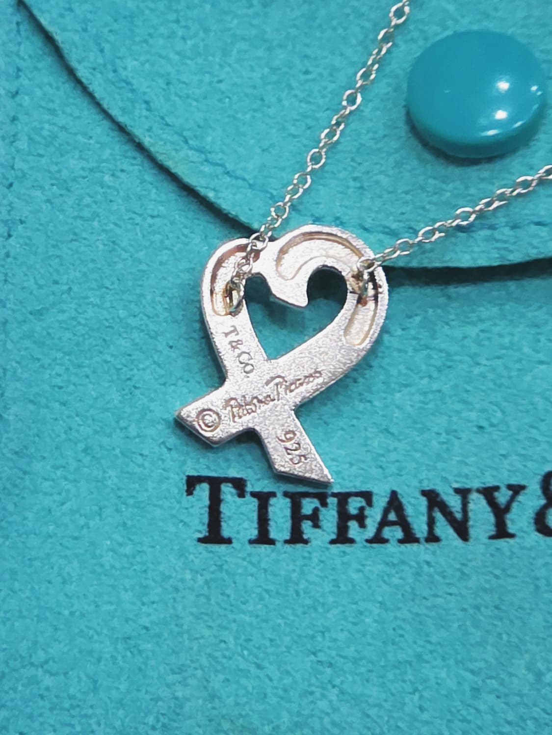 티파니 러빙하트 실버925 목걸이 상품이미지2