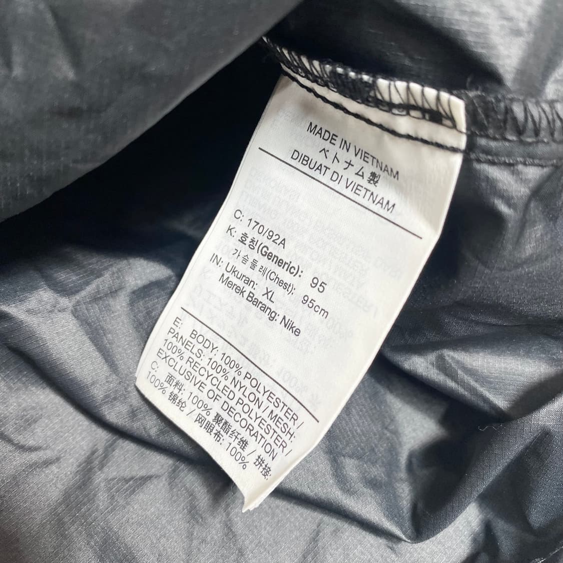 나이키 아노락 바람막이 XL 상품이미지7