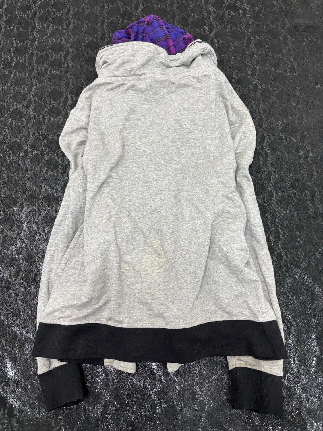 “Beaumont Carr” Y2K Purple Check Layered 상품이미지5