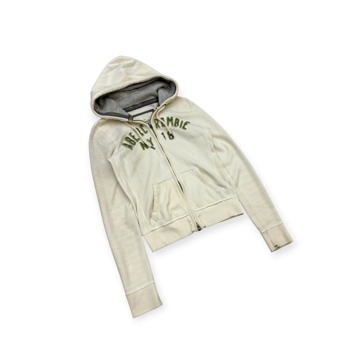 아베크롬비 크림 후드집업 상품이미지1