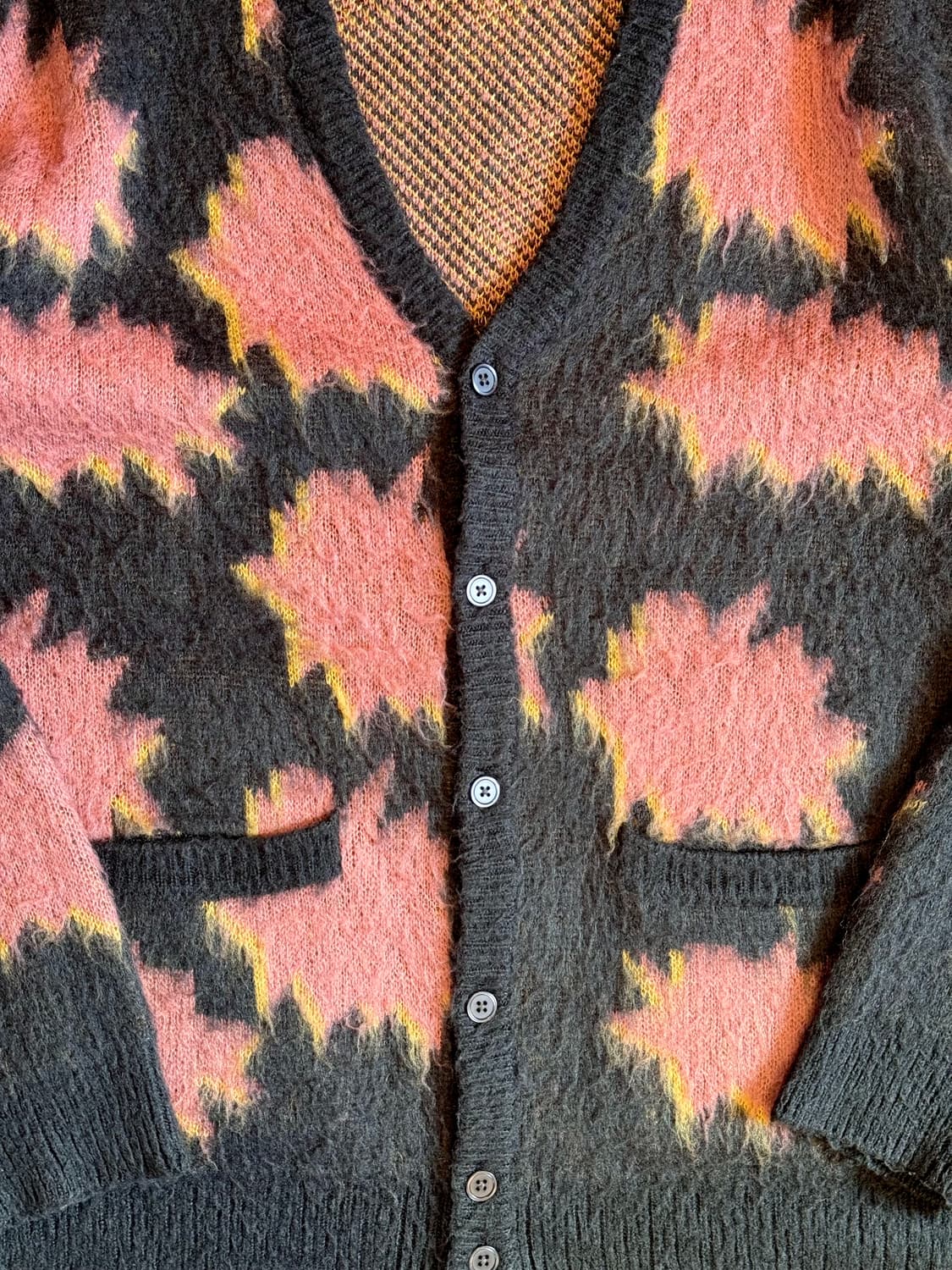 OBEY 모헤어 가디건 상품이미지4