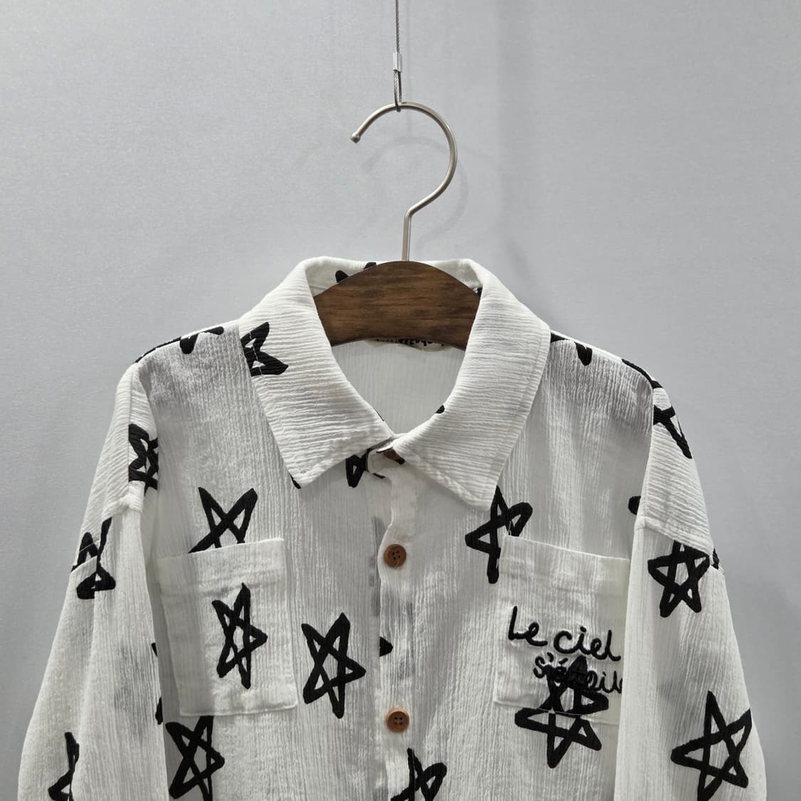 리미떼두두 키즈 시어서커 셔츠 S/4/5Y  상품이미지2