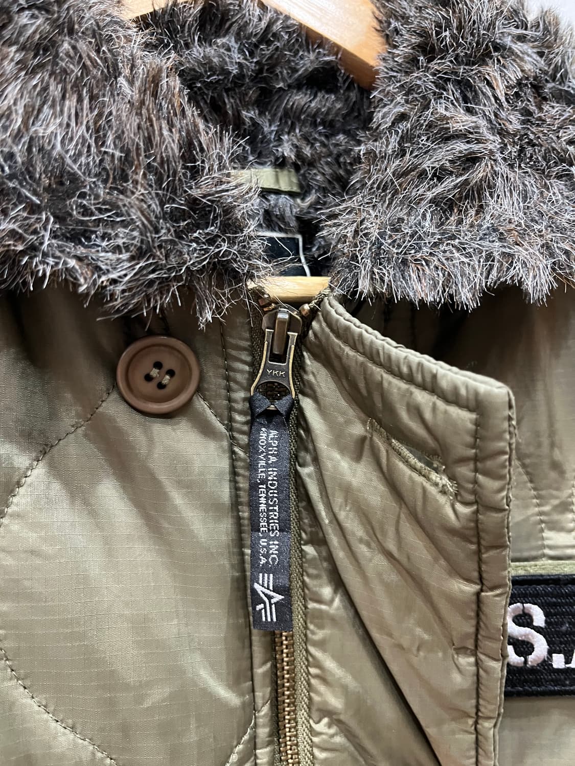 알파인더스트리 퀼팅 덱자켓  상품이미지6