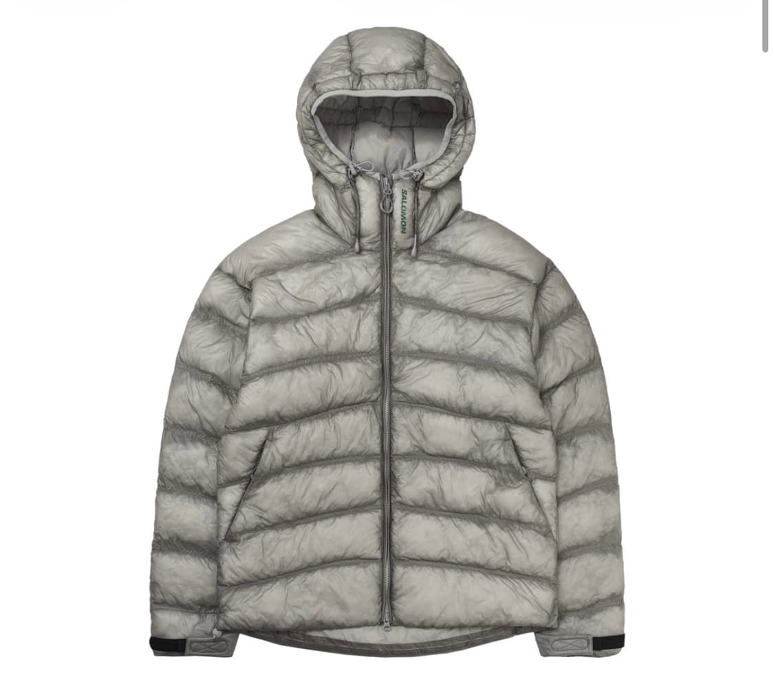 살로몬 UNI 크로스 인슐레이션 자켓 라이트 그레이 상품이미지1