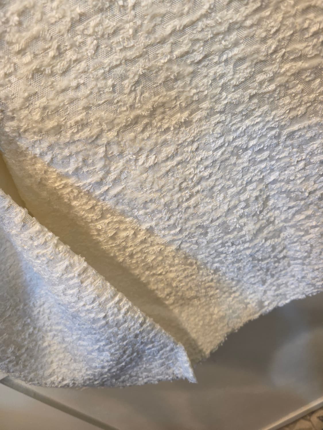 룩캐스트 베니 미디 자가드 스커트 아이보리 상품이미지7