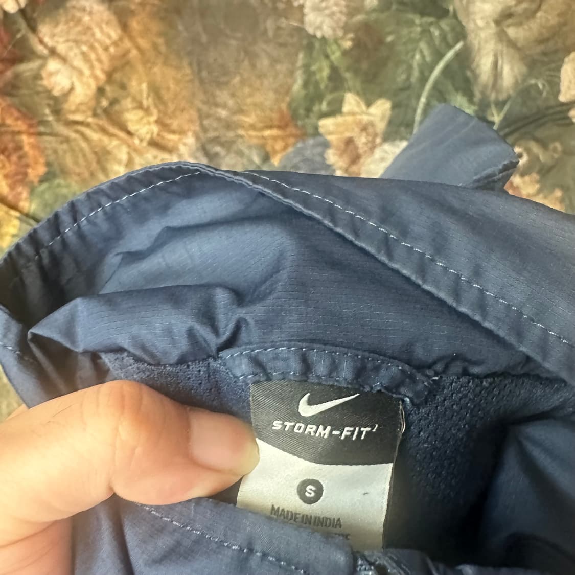 나이키 빈티지 블록코어 아스날 네이비바람막이 90 상품이미지3