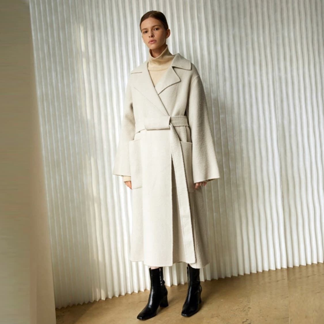 메인스테이(MAINSTAY) 핸드메이드 센더코트 프리사이즈 새상품 상품이미지1